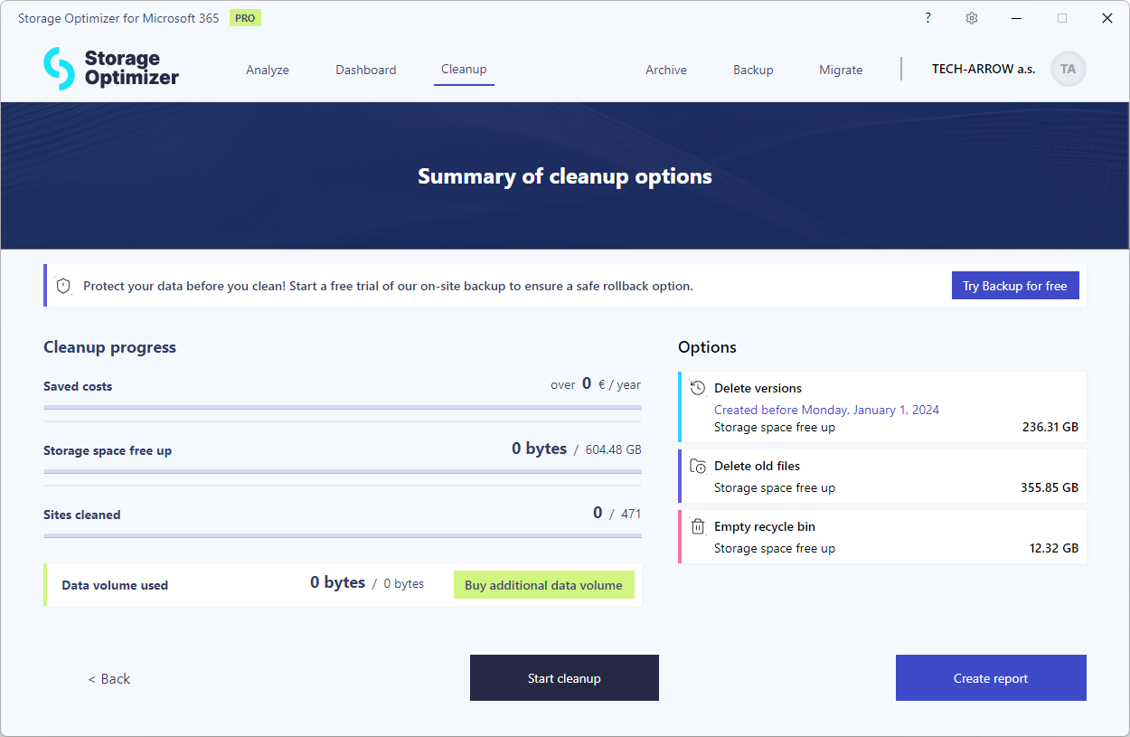 Storage Optimizer PRO Cleanup